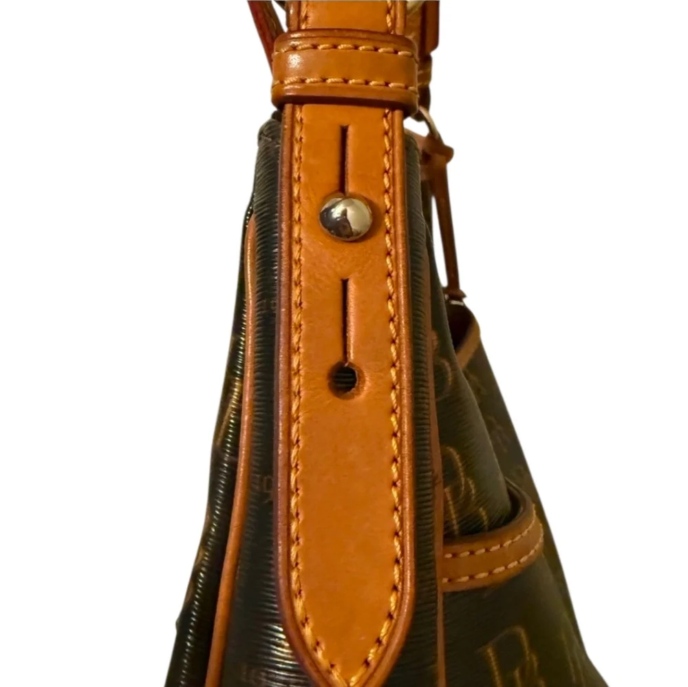 Dooney & Bourke Signature 1975 Logo Hobo Bag - Picture 5 of 14